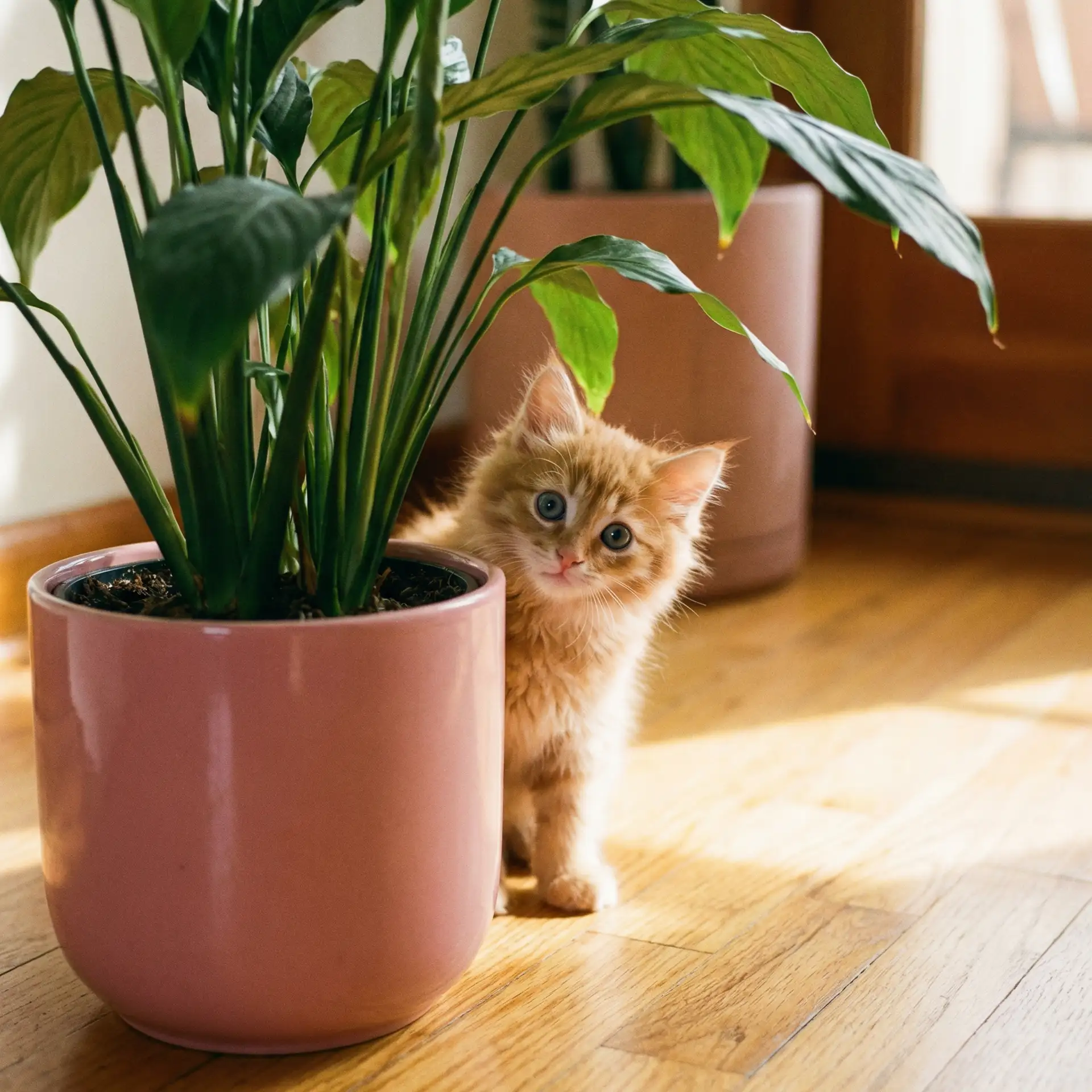 小猫从花盆后探头 - 龙无目免费观看